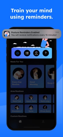 Postura - Posture Yoga Stretch iPhone screenshot