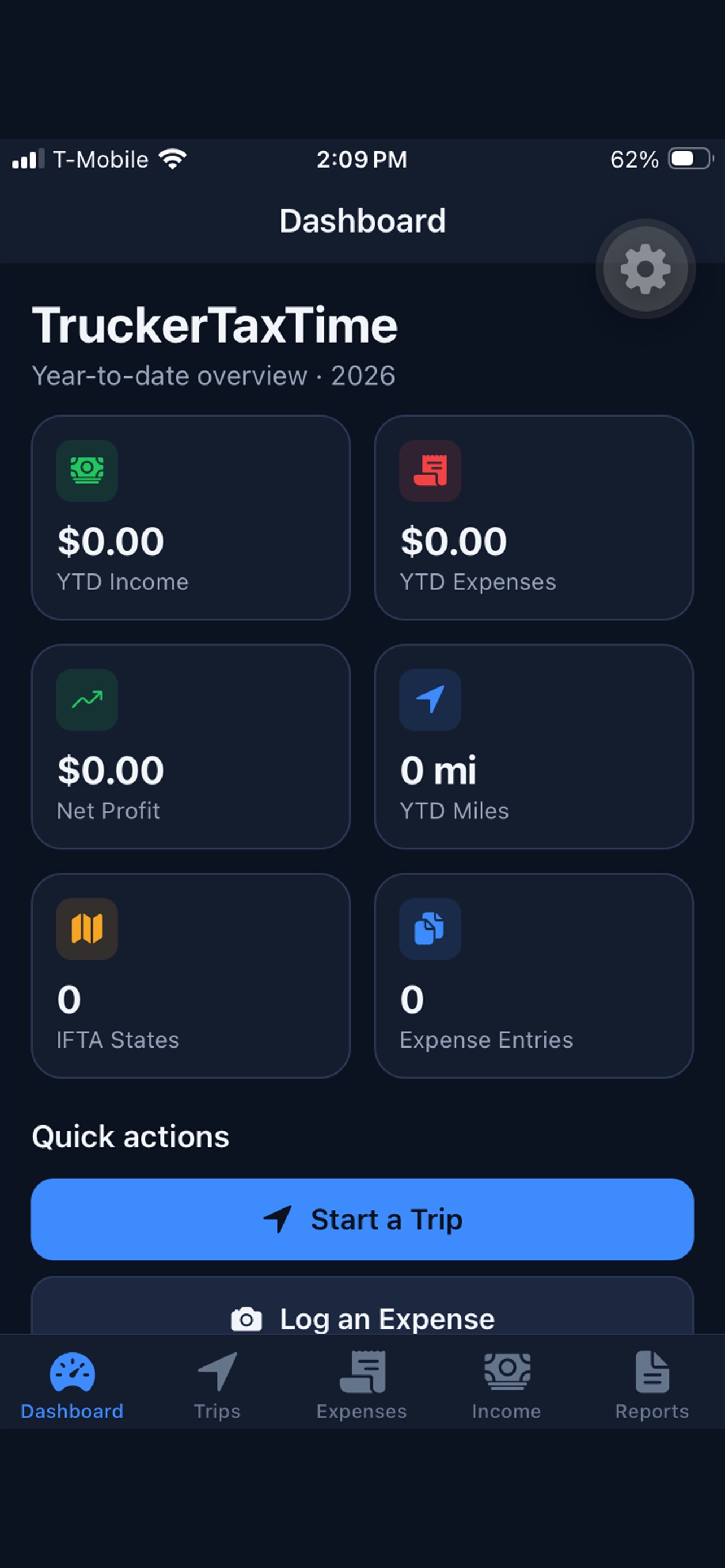 Screenshot 1 of Trucker Tax Time