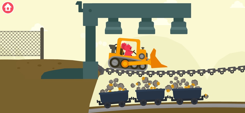 恐龙挖掘机2：卡车游戏 screenshot 10