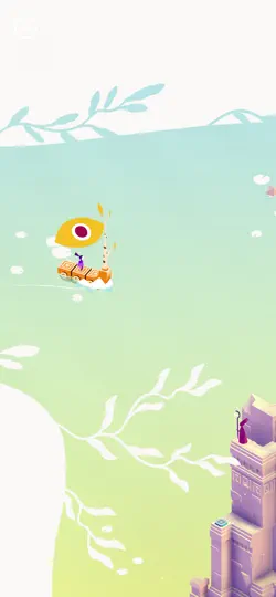 Captura de pantalla de Monument Valley 3 en iPhone 3