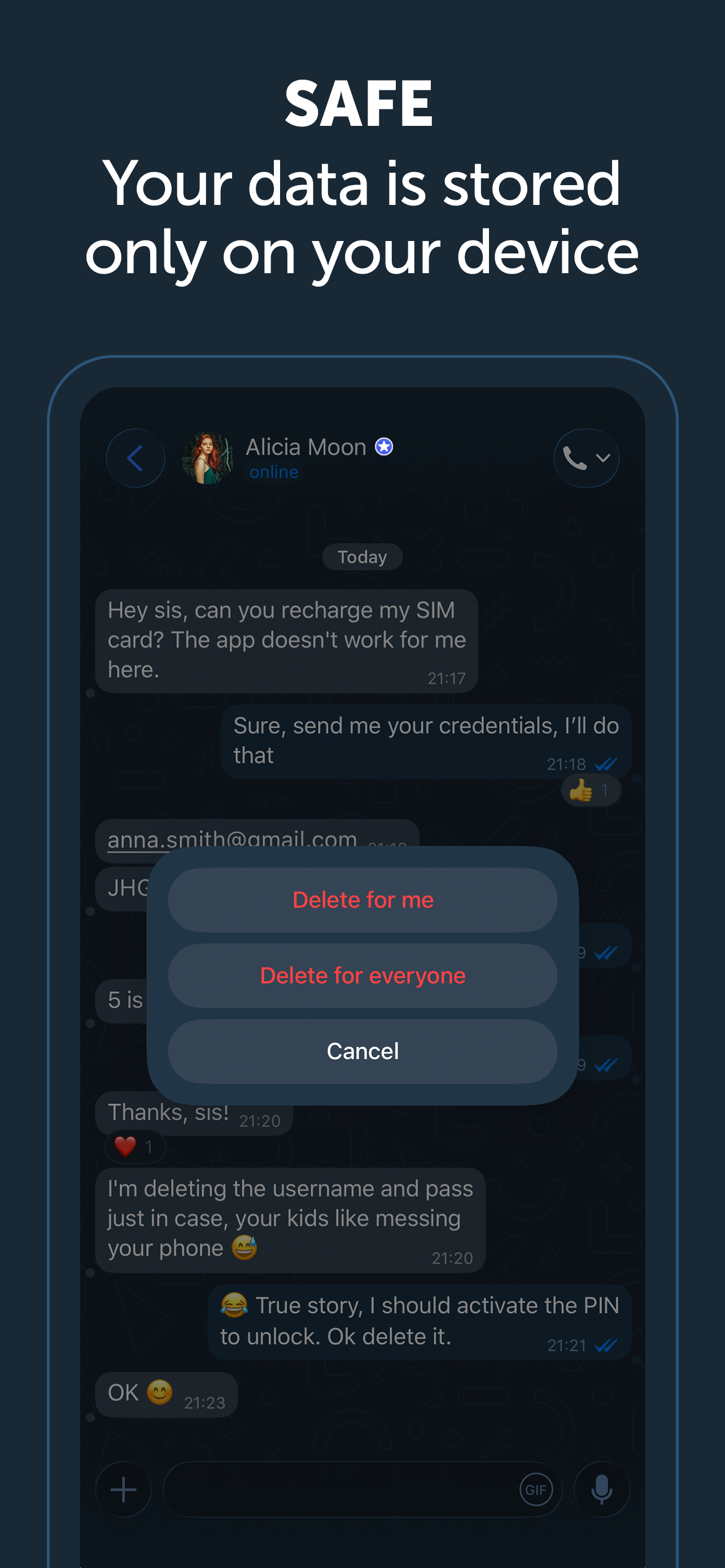 Zangi - Private Messenger