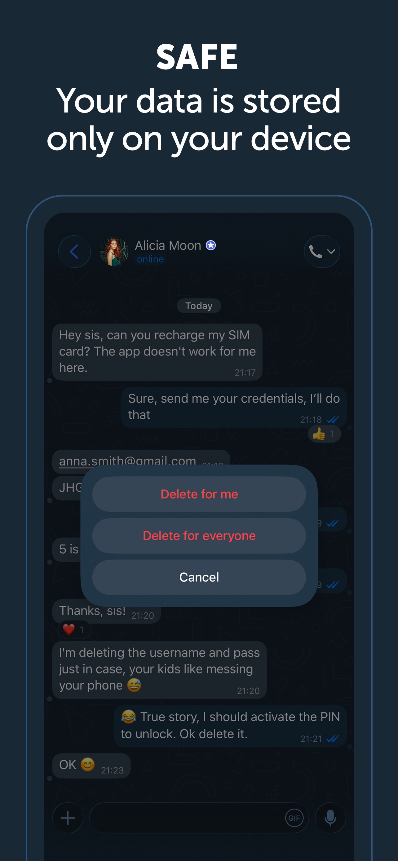 Zangi - Private Messenger screenshot 3
