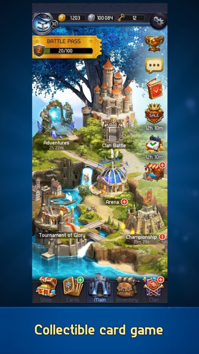 Screenshot #1 pour Сard heroes: Jeu de carte CCG