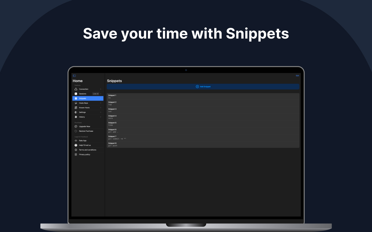 Terminux: SSH Client