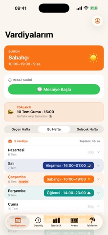 ShiftGo — Vardiya Takibi screenshot