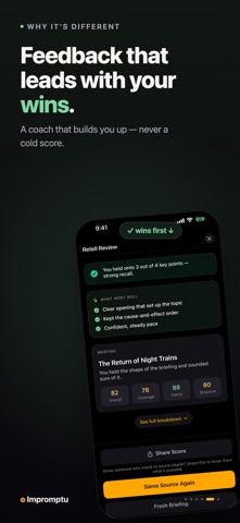 Impromptu: Speaking Practice Screenshot 5 of 6