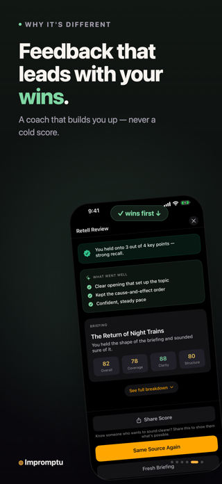 Smooth Speak: Impromptu Screenshot 5 of 6