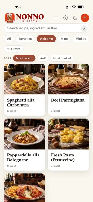 Nonno: Recipe Keeper screenshot 3