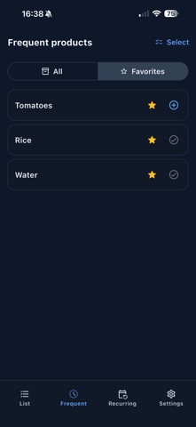 ListaSimple - Shopping list Screenshot 5 of 8