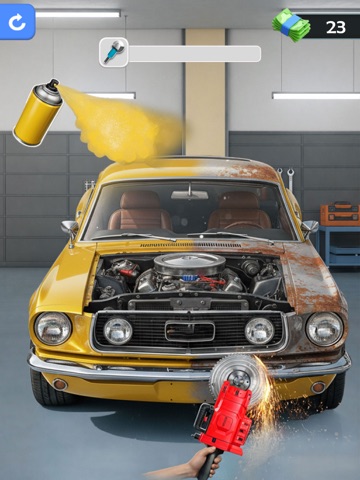 Glossy Garage iPad screenshot