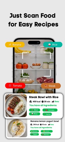 Tasty Meal Planner - Chef Kats iPhone screenshot