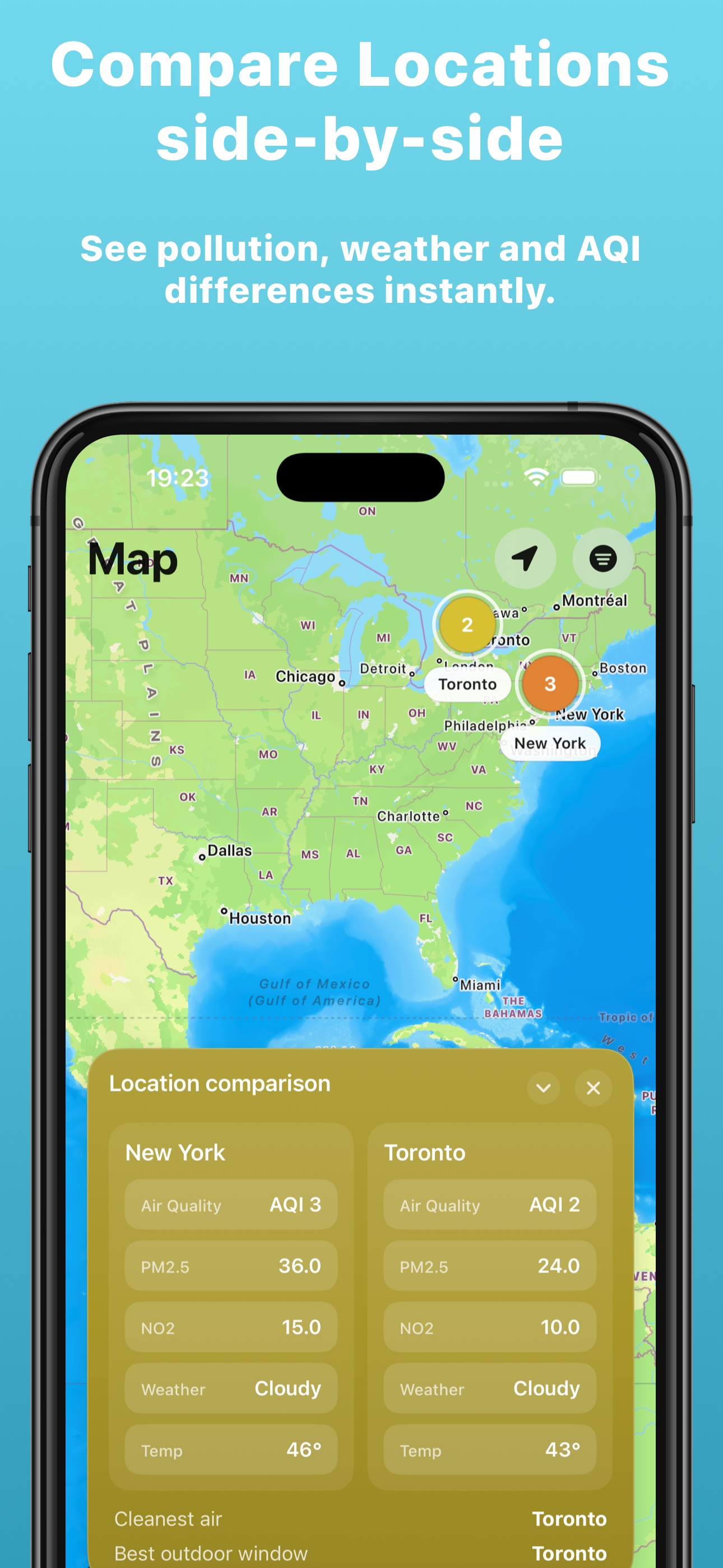 Haze: Air Quality & AQI Map screenshot 5