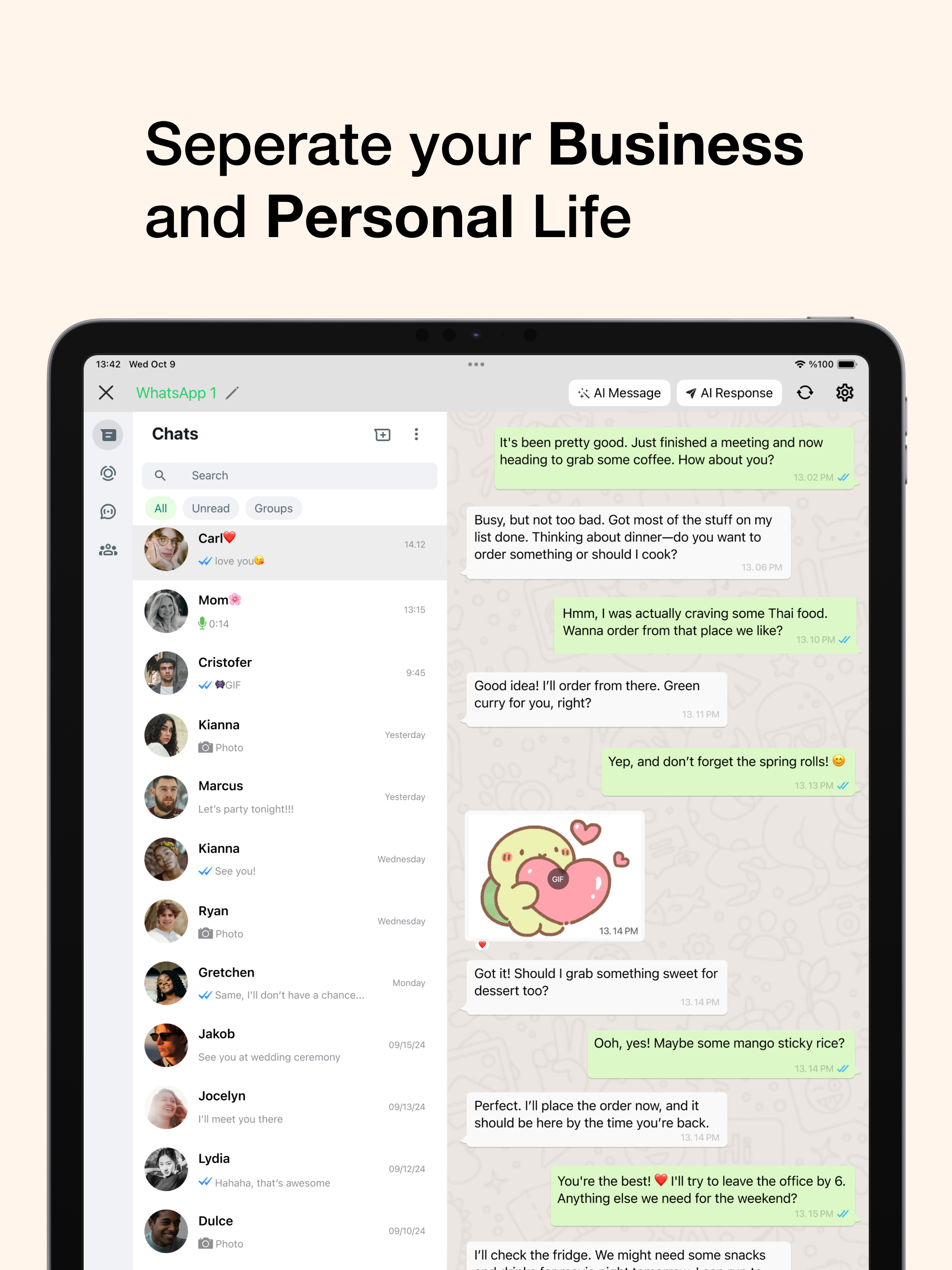 Messenger Business screenshot 8