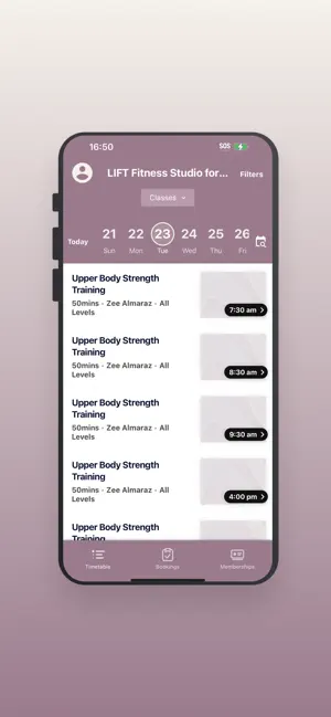 LIFT Fitness Studio for Women screenshot 2