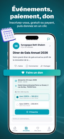 CerfApp – Give & Connect iPhone screenshot