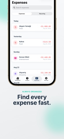 Expensia – Expense Tracker Screenshot 5 of 6