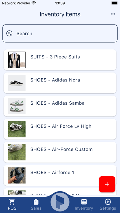PiXi POS Screenshot