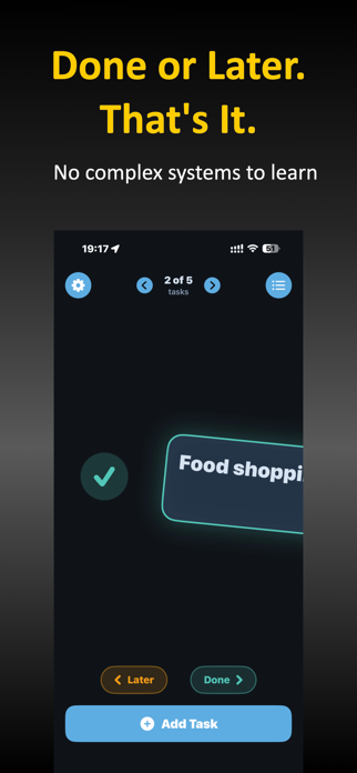 1 Big Task - The To-Do App Screenshot 2 of 5