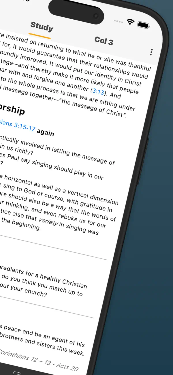 #3. Bible Reading Plan - Explore (iOS) Ved: The Good Book Company