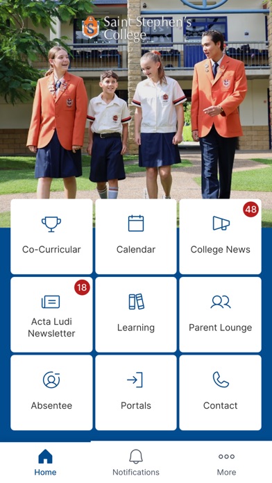 Saint Stephens College Screenshot