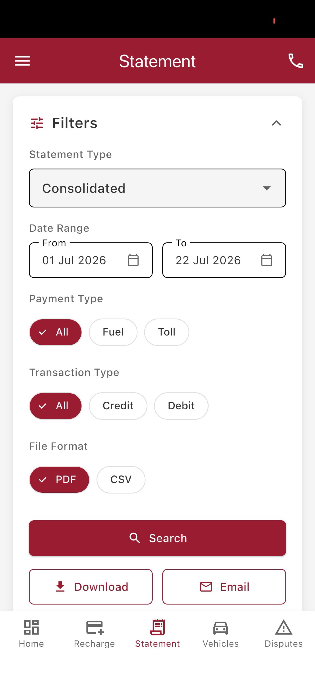IDFC FIRST Bank FASTag screenshot 4
