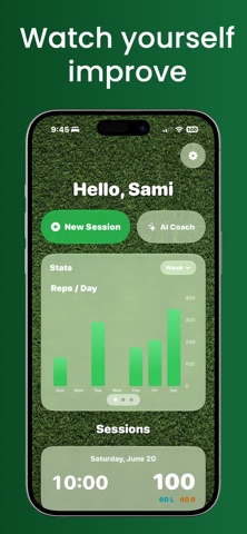 Lax App: Wall Ball Tracker Screenshot 2 of 5