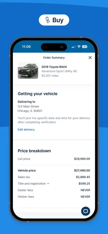 Carvana: Buy/Sell Used Cars screenshot 5 of 8