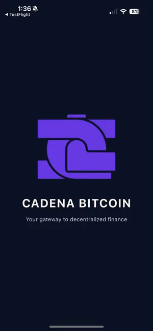 Cadena Bitcoin screenshot 1