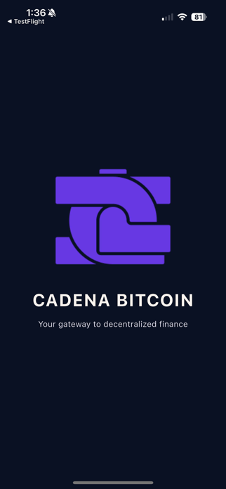 Cadena Bitcoin Screenshot 1 of 5
