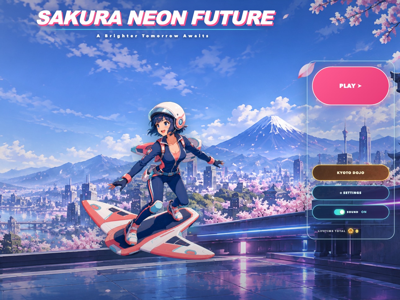 Screenshot 11 of Sakura Neon Future