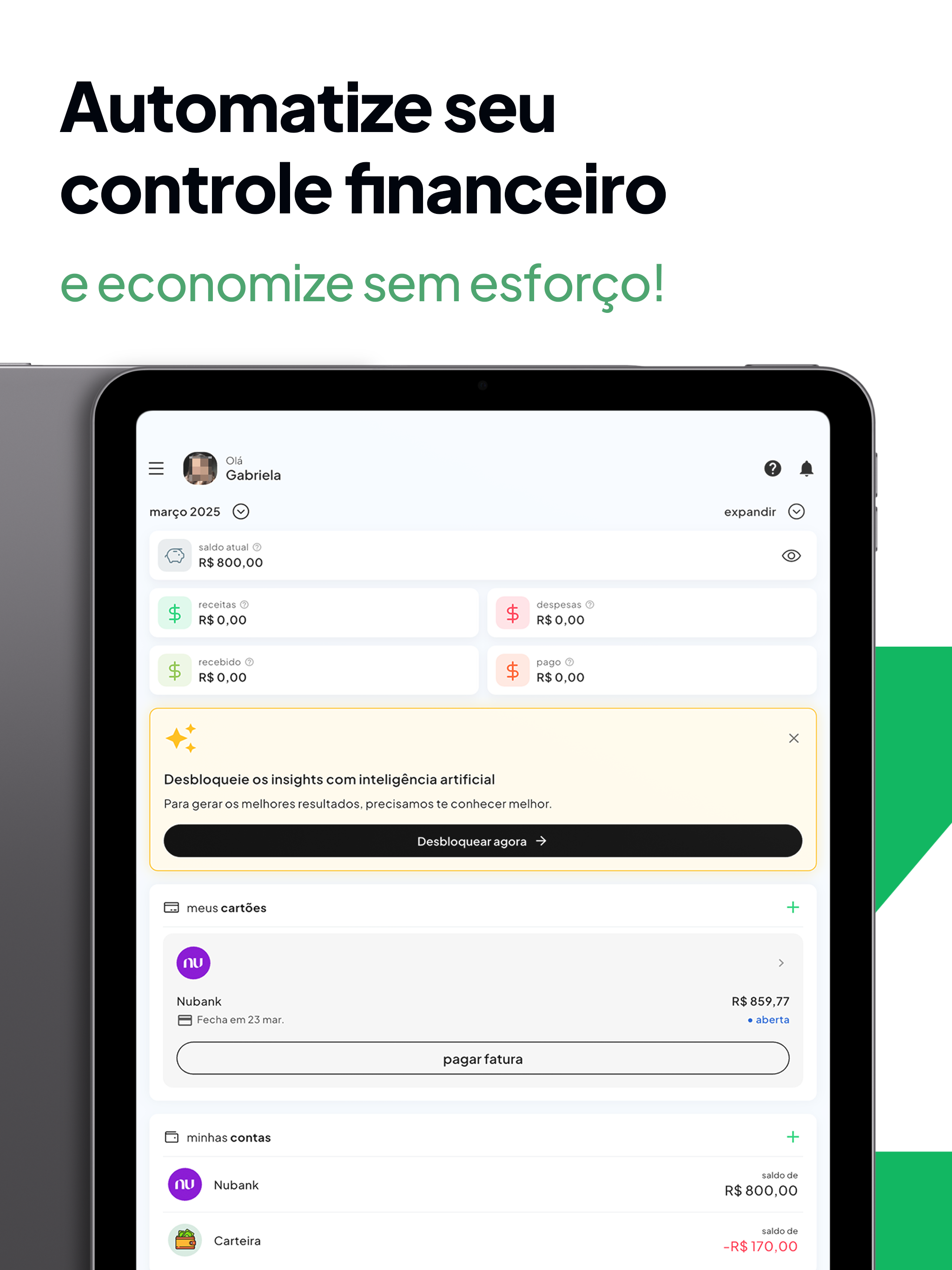 Despezzas: controle financeiro