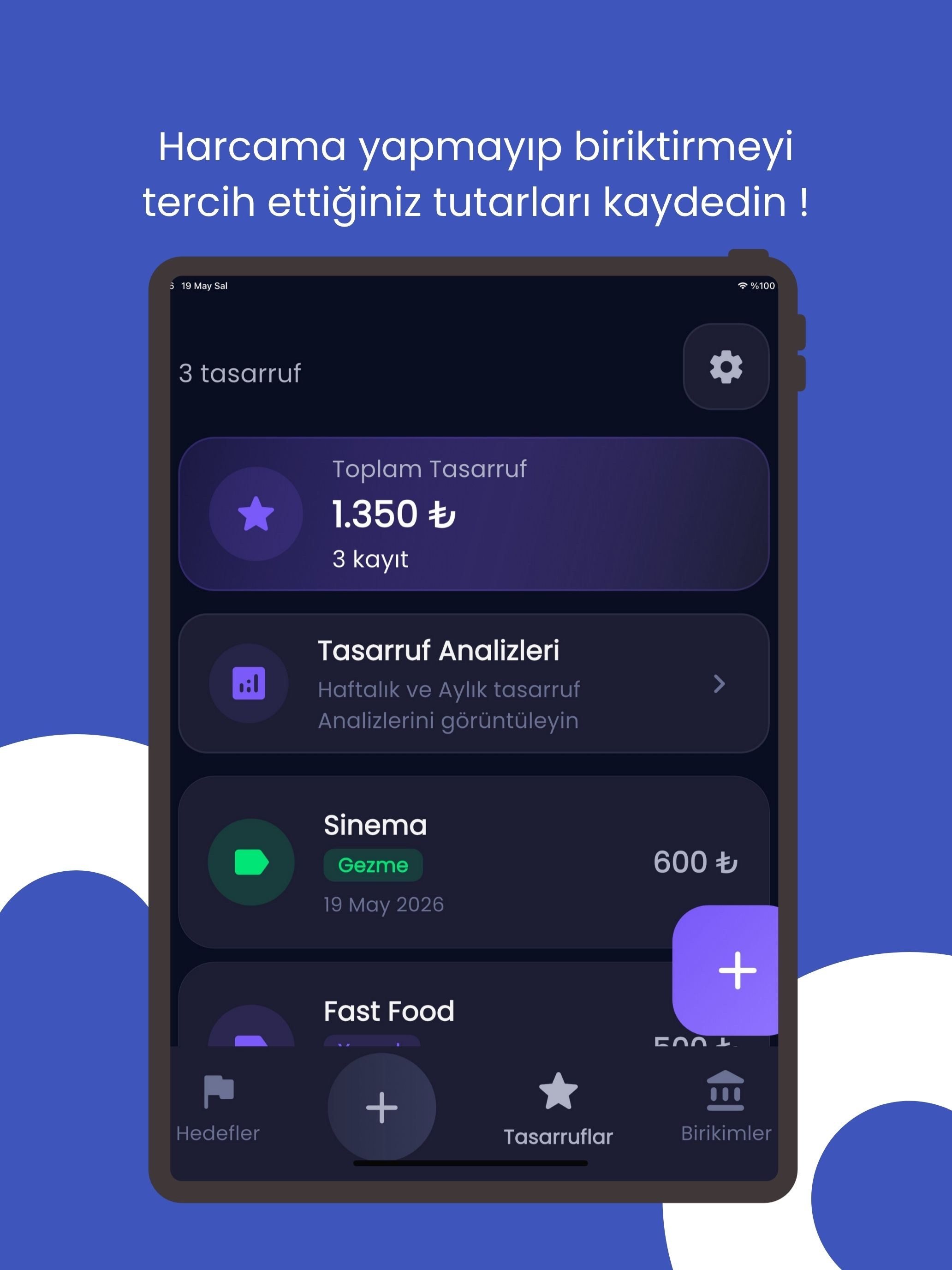 Kumbara: Birikim Takip & Para screenshot 10