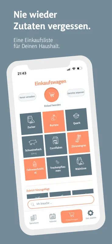 Dealish: Dein Essensplaner screenshot 3 of 9