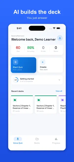 Quizlar: AI Voice Tutor screenshot 3