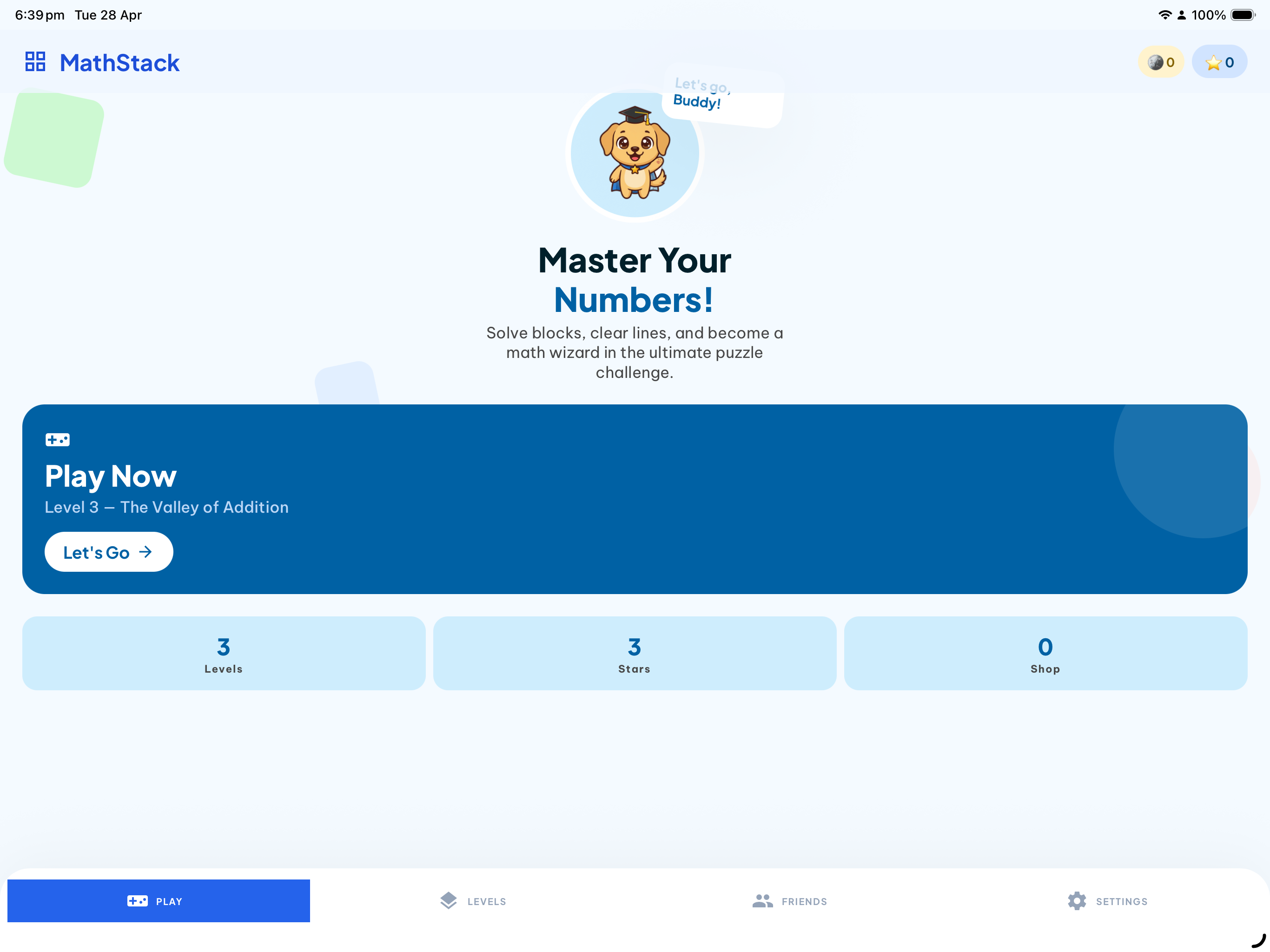 MathStack: Stack & Solve