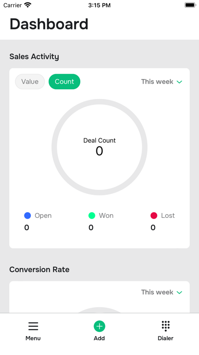 SmartPro Financial CRM Screenshot
