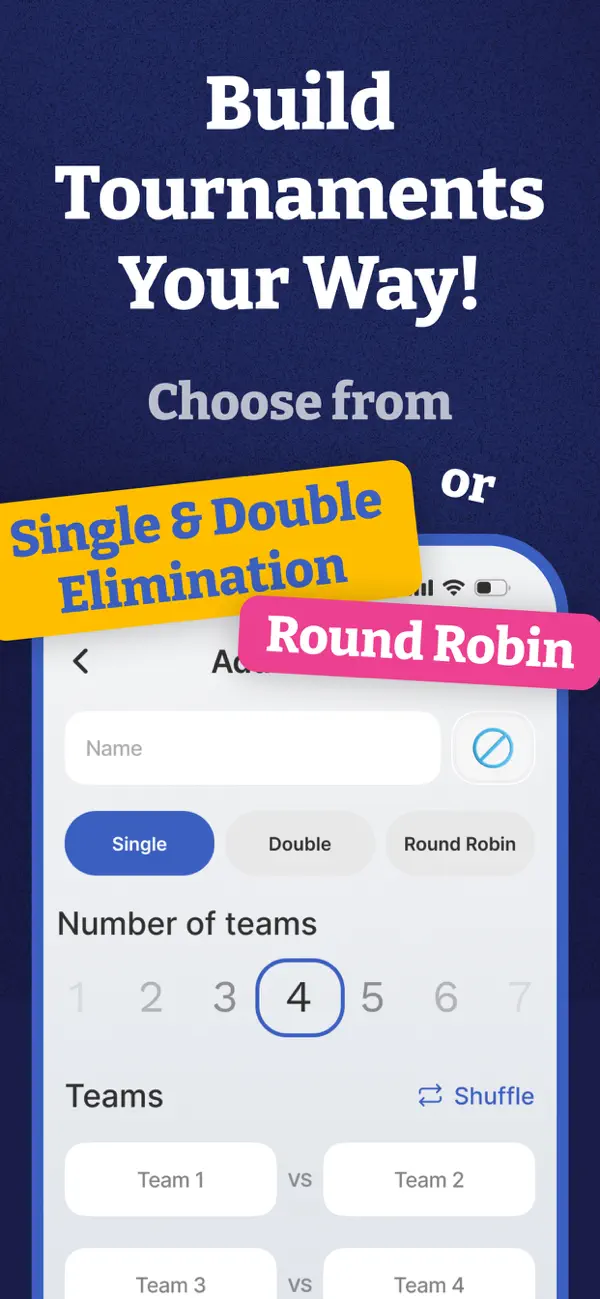 #1. Bracket Maker. (iOS) Bởi: Thinkabout