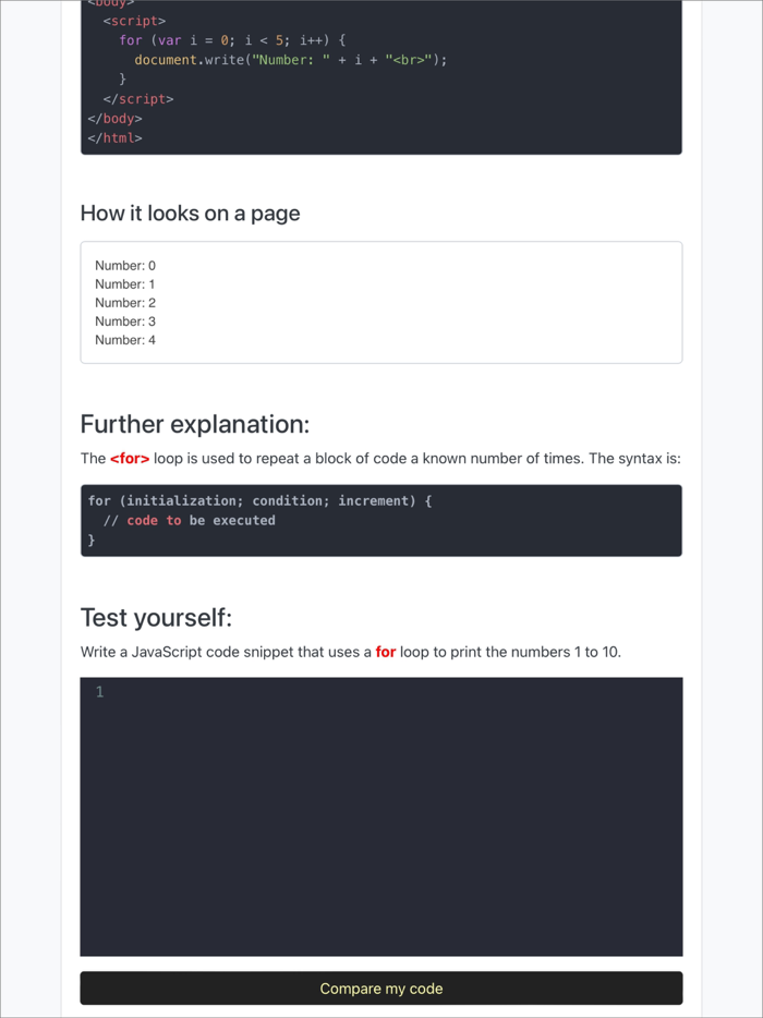 Learn Javascript for Beginners