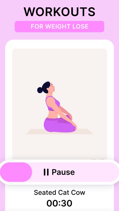 Home Yoga for Weight Loss Screenshot