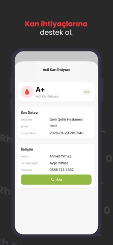 Ahbapp - Gönüllü ol iPhone screenshot