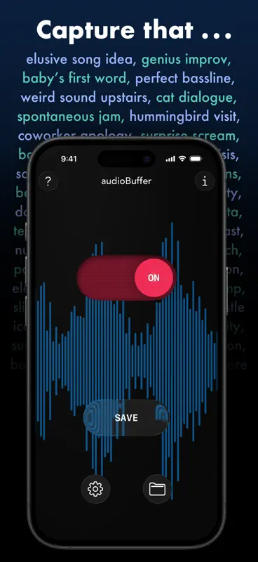 AudioBuffer screenshot 1 of 4