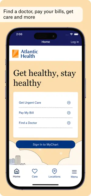 Atlantic Health screenshot 1