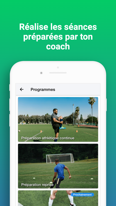 Coachr : Entrainement Football Screenshot