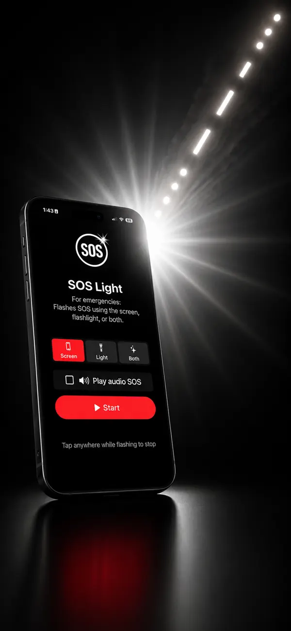 Screenshot #1 pour SOS Emergency Light