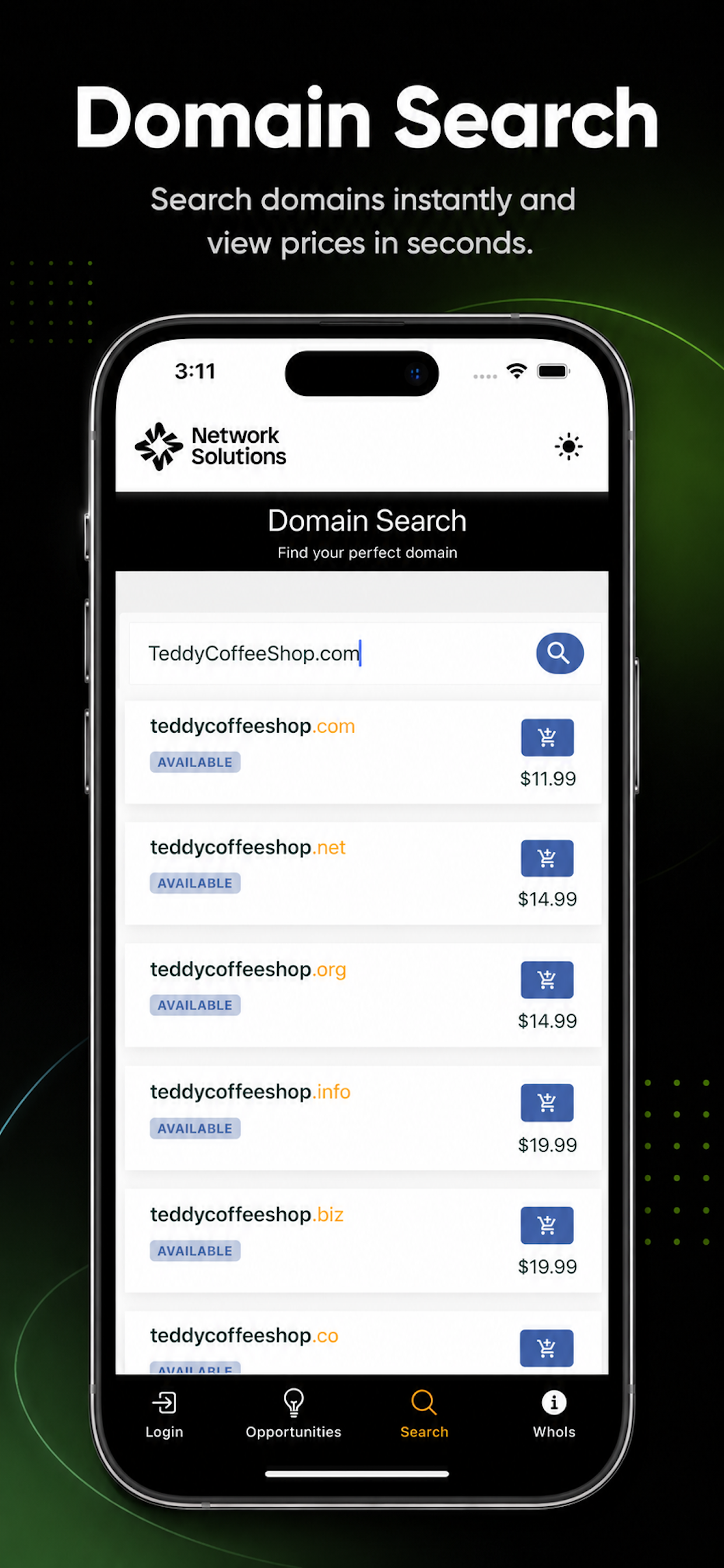 NetworkSolutions.com screenshot 4