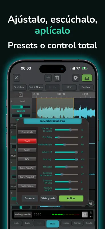SoundLab - Editor de audio screenshot 6 of 10