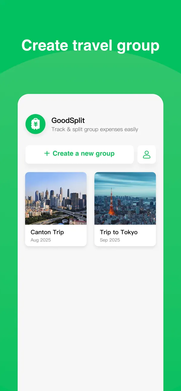 #1. GoodSplit - Splitwise & simple (iOS) โดย: Guangzhou Benliuhe Co., Ltd.