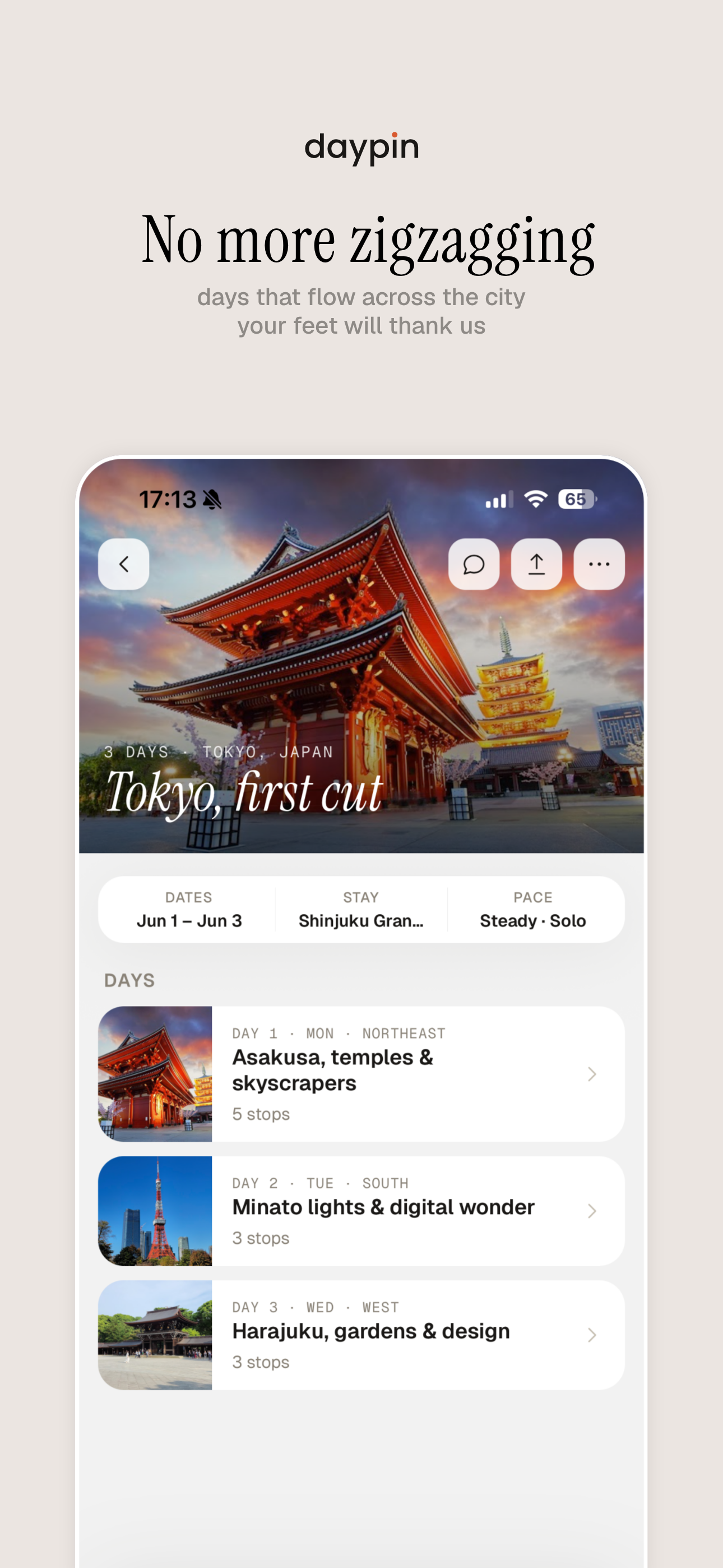 Daypin: AI Trip Planner