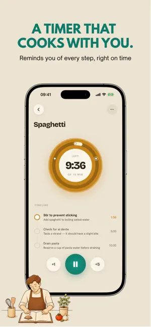 Puntio - Smart Cooking Timer screenshot 1