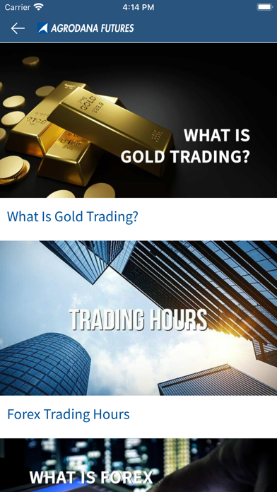 Agrodana Futures News Screenshot